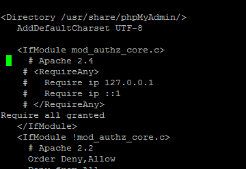 Instalar phpMyAdmin para administrar el servidor de MySQL - MariaDB vía web