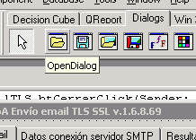 Desarrollar aplicación ProyectoA Envío email TLS SSL en Delphi 6