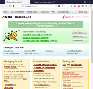 Instalar Apache Tomcat 9 en Linux CentOS 7