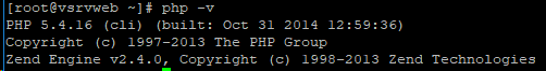 Requisitos para actualizar a PHP 7.3