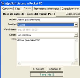 AjpdSoft Acceso a Pocket PC Código Fuente Delphi