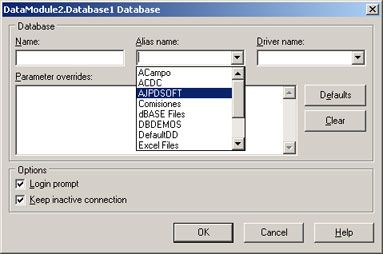Cómo acceder a Oracle sin utilizar código fuente con Delphi 6 - Preparando la aplicación Delphi para la conexión con Oracle Database
