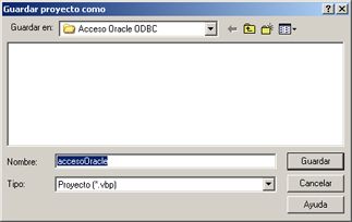 Acceso a Oracle mediante Microsoft Visual Basic, RDO y ODBC