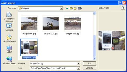 AjpdSoft Videoteca - Selección de imagen para carátula