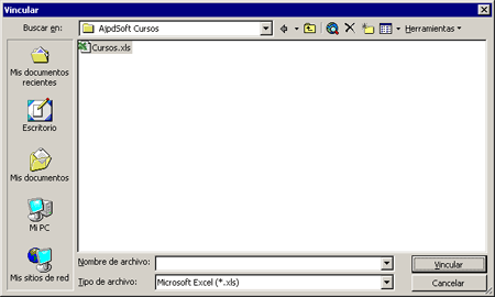 AjpdSoft Consultas e informes desde Microsoft Access a Excel - Creación base de datos y vinculación con Excel en Access 2003