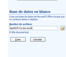 AjpdSoft Consultas e informes desde Microsoft Access a Excel - Creación base de datos y vinculación con Excel en Access 2007