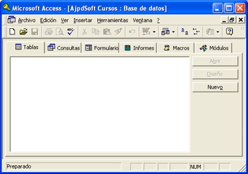 AjpdSoft Consultas e informes desde Microsoft Access a Excel - Creación base de datos y vinculación con Excel en Access 97