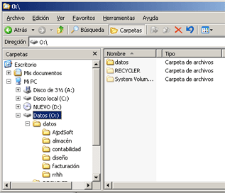 Cambiar la letra de una unidad de disco en Windows Server 2003 - Cambio de letra de unidad de disco en Windows Server 2003