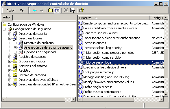 Configurar Windows 2000 para acceso con Terminal Server y VPN