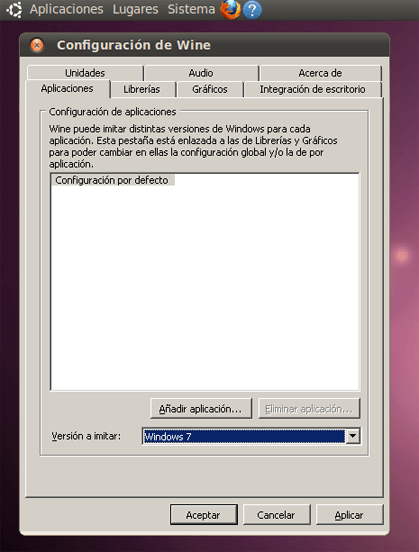 Configurar Wine en GNU Linux Ubuntu 10.04