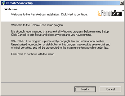 Escanear o digitalizar en entornos Terminal Server de Windows - Instalación de RemoteScan en el equipo servidor con Windows Server 2003 y Terminal Server