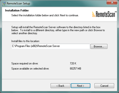 Escanear o digitalizar en entornos Terminal Server de Windows - Instalación de RemoteScan en el equipo cliente con el escáner conectado