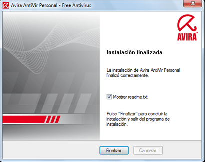 Instalación y testeo de Avira AntiVir Personal - FREE Antivirus en Windows 7