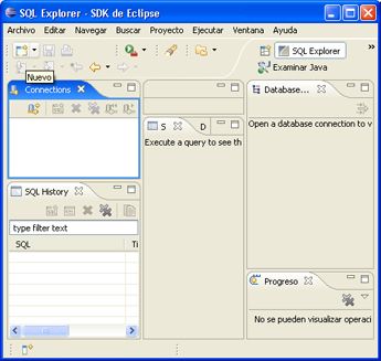 Instalar Eclipse SQL Explorer en Eclipse Java