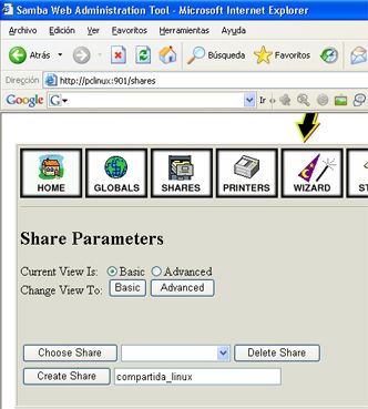 Shares Parameters