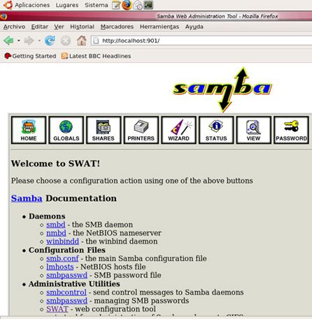 Swat Samba vía Web