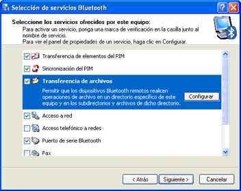 Instalar y preparar un dispositivo Bluetooth en un PC con Windows XP SP2