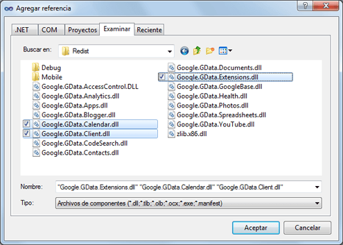 Crear aplicación con Visual Basic .Net 2010 que inserta un evento en Google Calendar usando Google Data API