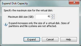 Expandir (incrementar) el tamaño de un disco duro virtual existente en VMware Workstation