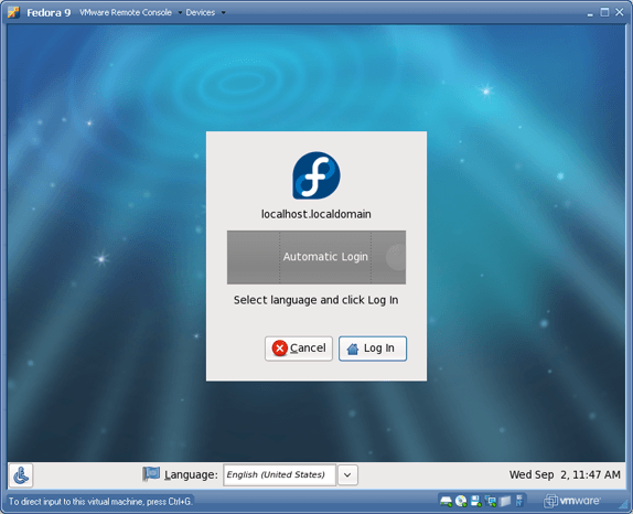 Instalar GNU Linux Fedora 9 con Ingres Database, JBoss y Alfresco CMS