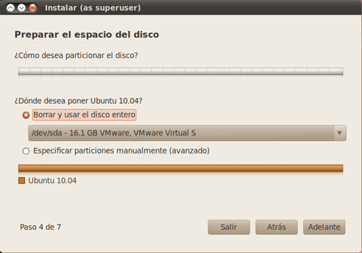 Instalación de GNU Linux Ubuntu 10.04 LTS (Lucid Lynx) Beta 1