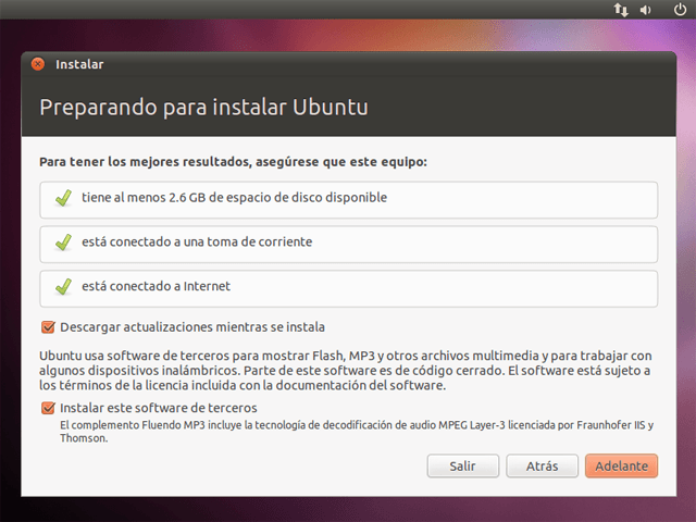 Instalar GNU Linux Ubuntu 10.10 64 bits en un equipo con Microsoft Windows 7, arranque dual