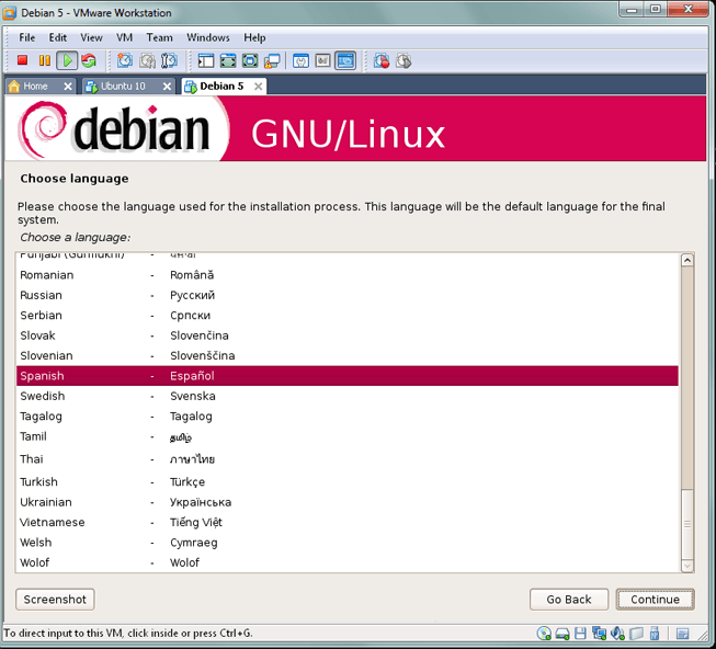 Instalar GNU Linux Debian 5