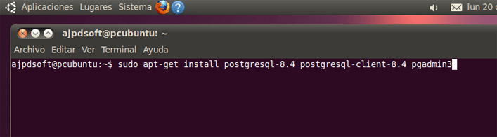 Descargar e instalar PostgreSQL 8.4 en GNU Linux Ubuntu 10