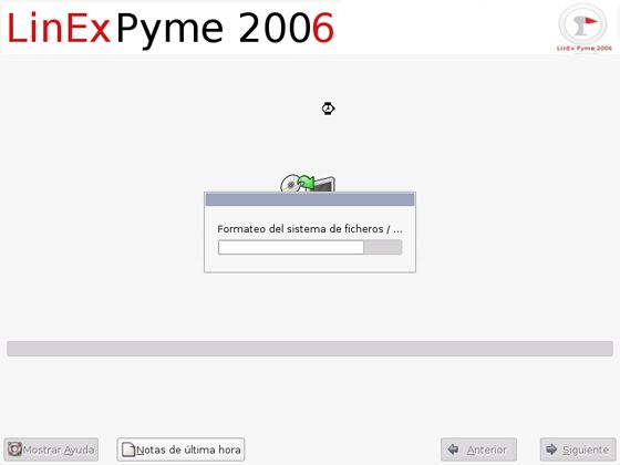 Instalar LinEx PYME 2006 distribución Linux