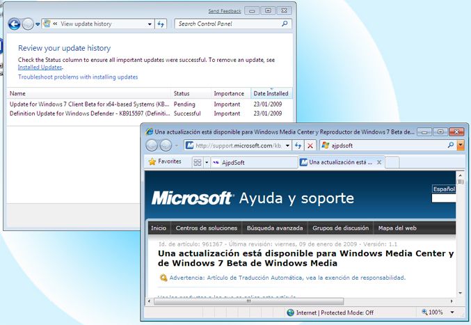 Instalar Microsoft Windows 7 Ultimate Beta 1 - 