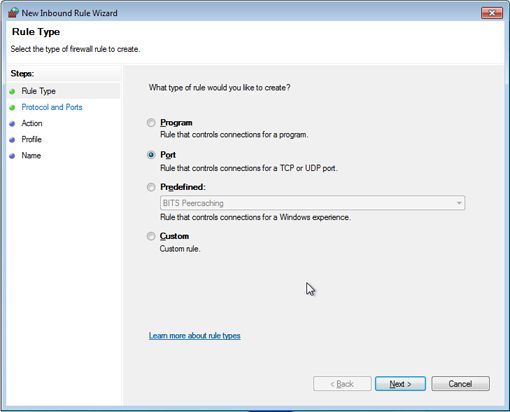 Instalar Microsoft Windows 7 Ultimate Beta 1 - Firewall de Windows 7