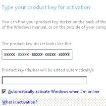 Introducción clave de producto - Windows Vista Beta 2