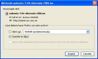 Cómo instalar paso a paso Xubuntu 7.04 Feisty Fawn