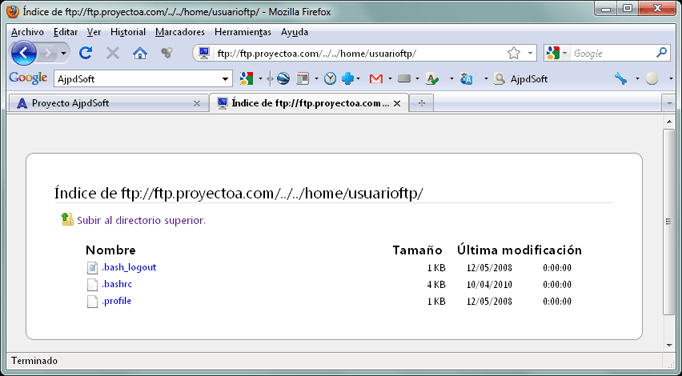 Configurar usuarios para acceso al servidor FTP en Linux