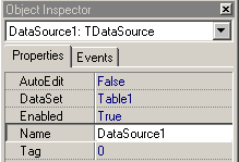 Realizar aplicación en Delphi con tablas Paradox en Red - Datasource