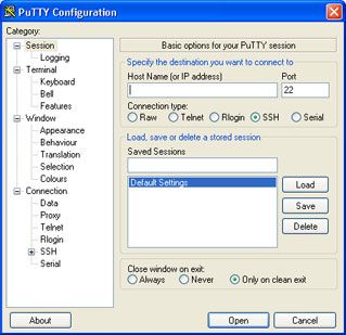 Xming servidor X para Windows mediante SSH y GNU Linux - Descarga e instalación de PuTTY
