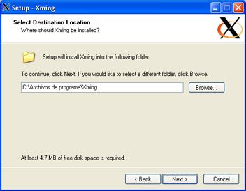 Xming servidor X para Windows mediante SSH y GNU Linux - Descarga Xming