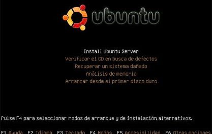 Instalar Linux Ubuntu Server 8.04.1