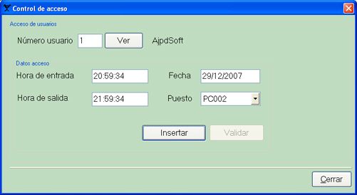 AjpdSoft Control aula libre acceso código fuente en Delphi 6