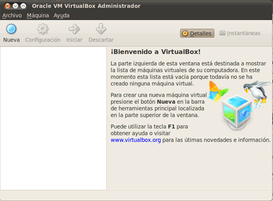 Virtualizar en Linux, instalar VirtualBox en Linux Ubuntu 10.10 64 bits