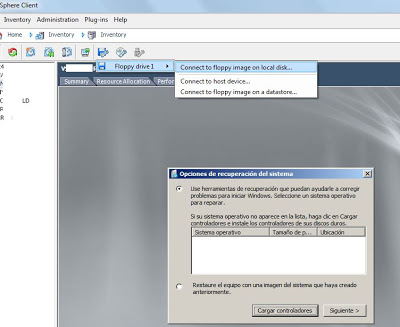 Cómo reparar Windows Server 2008 virtualizado en VMware ESX