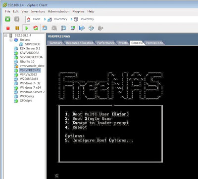 Montar SAN con FreeNAS y conectar con VMware ESXi mediante iSCSI