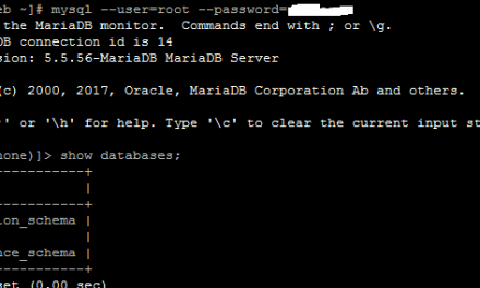 Instalar Apache PHP MySQL (MariaDB) en Linux CentOS 7 Minimal