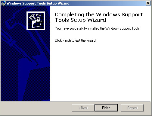 Windows Support Tools para Microsoft Windows XP Professional