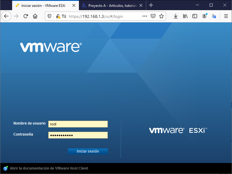 Habilitar el inicio/arranque automático de las máquinas virtuales en VMware ESXi 6.5