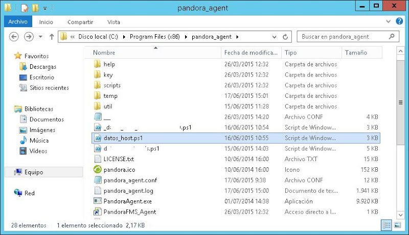 Añadir script PowerCLI para monitorizar servidor VMware ESXi con Pandora FMS