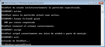 Método manual para meter Windows 7 en un pendrive