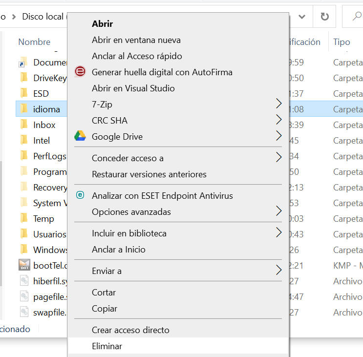 Cambiar idioma de Windows 7 de inglés a español