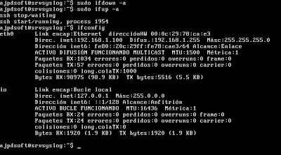 Establecer IP estática en Linux Ubuntu Server