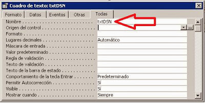 Crear formulario en Access para modificar la vinculación DSN automática de tablas